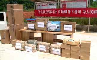 市文化旅游廣電局開展“送圖書·送設備”下鄉村活動，創新文化用品設備出租機制